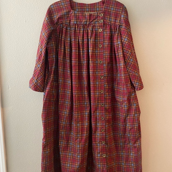 Dresses & Skirts - Handmade Merchant & Mills ‘Omilie’ Plaid Button up Dress dress